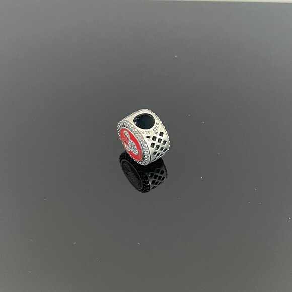 Disney Parks Pandora Holiday Christmas Happy Holly Days Mickey Charm - Picture 6 of 7